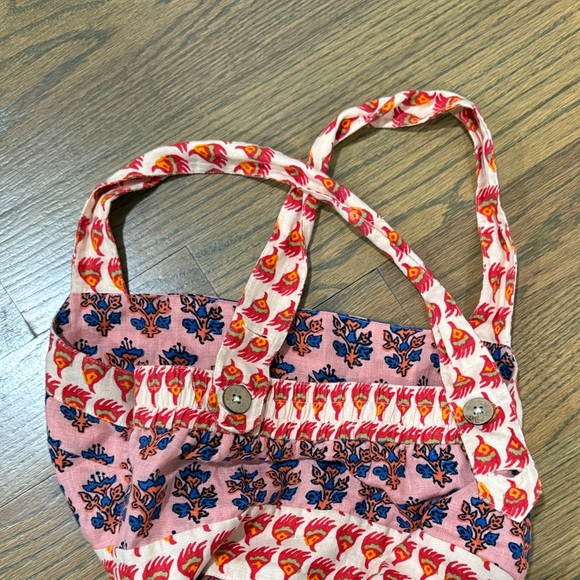 Faherty Pink and Red Maxi Dress - Picture 4 of 4